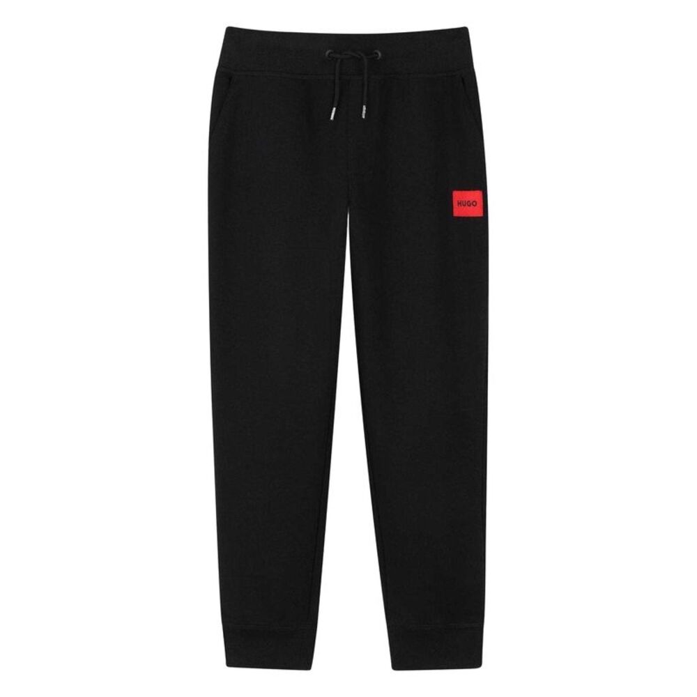 Hugo Childrens/Kids Relaxed Fit Joggers / Black